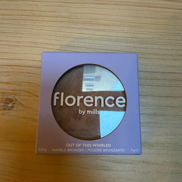 Florence by Mills Marble Bronzer - Brown and Cream - Picture 1 of 2